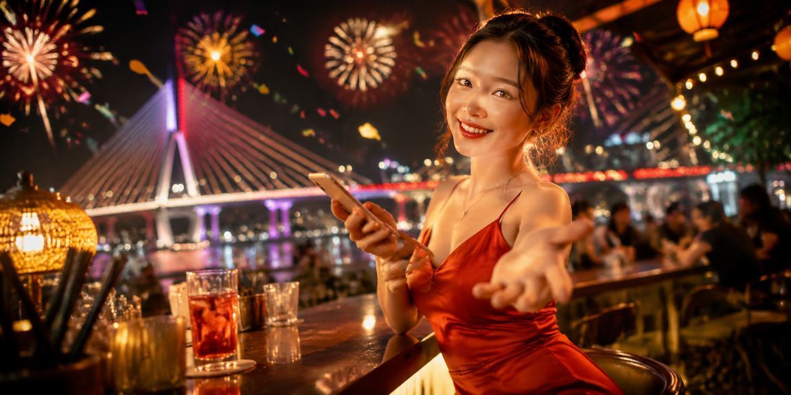 Người dùng truy cập casino di động tại chợ đêm Cần Thơ